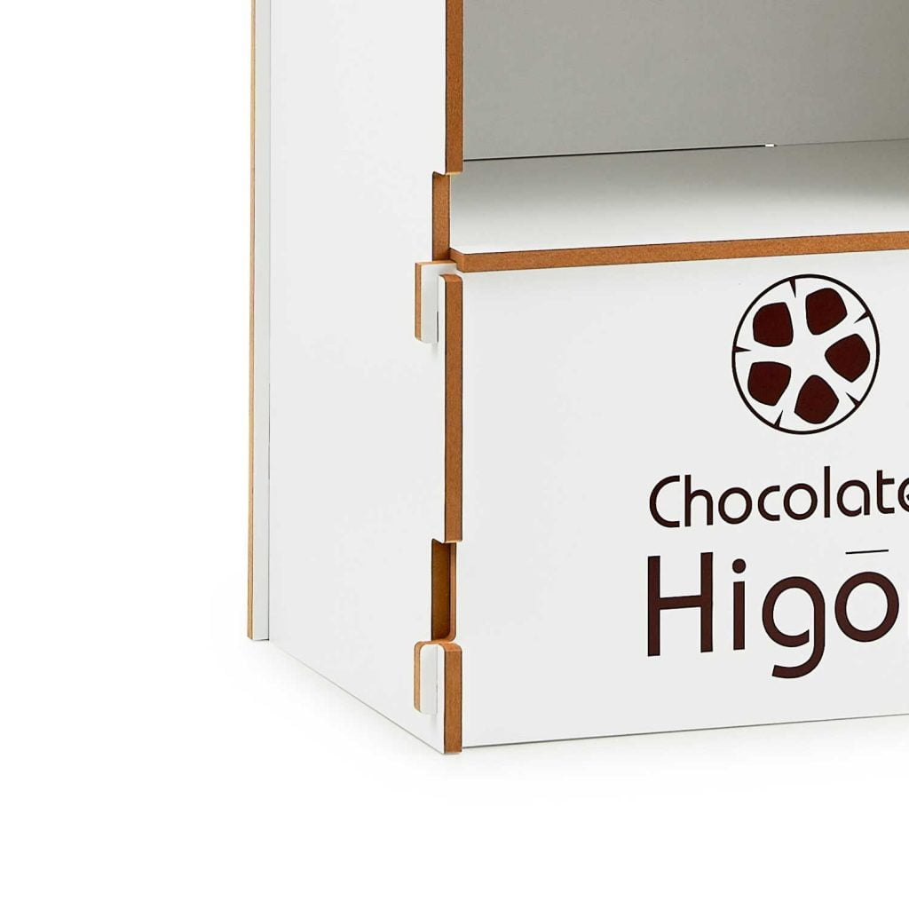 Expositor chocolate