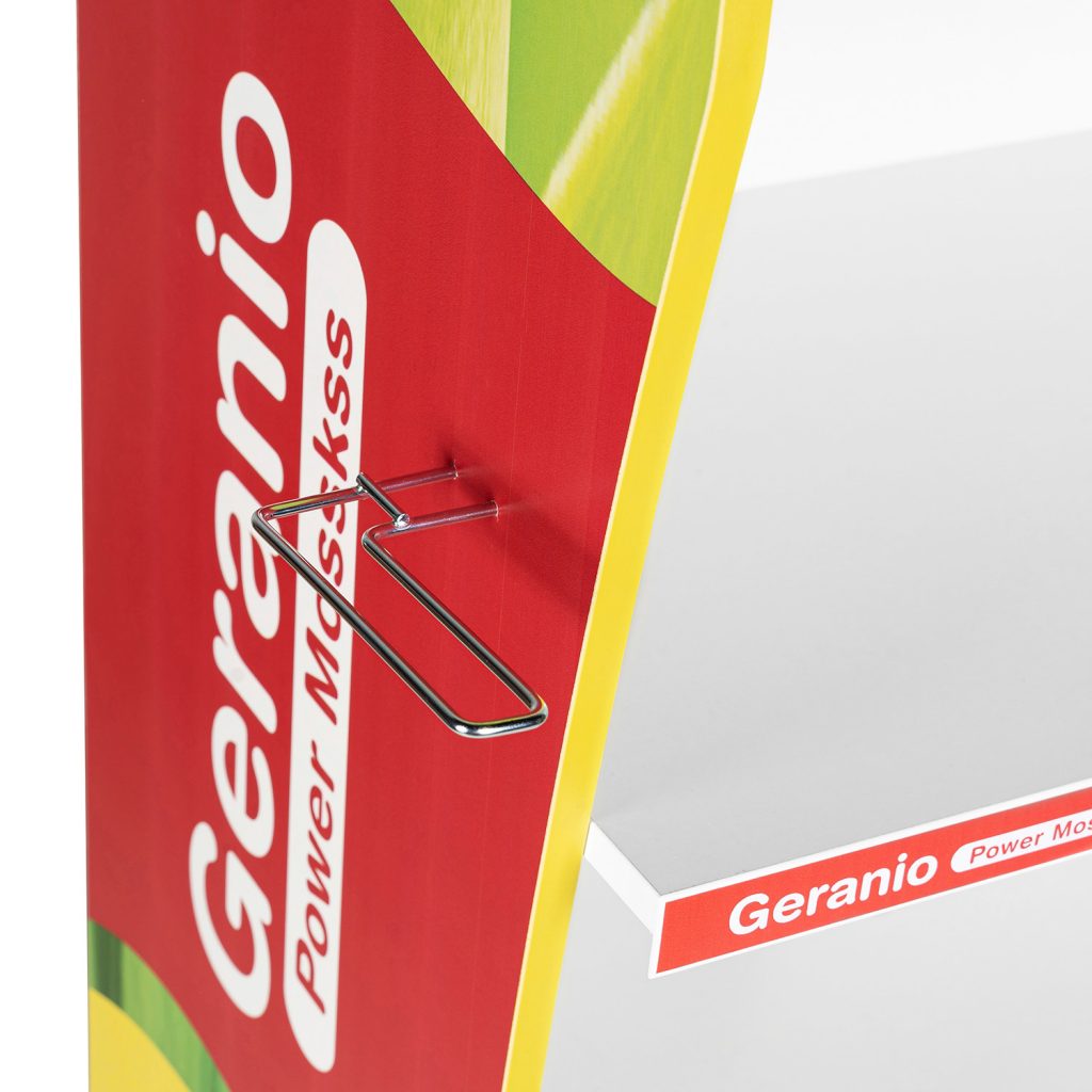 Ganchos con curvatura por los laterales