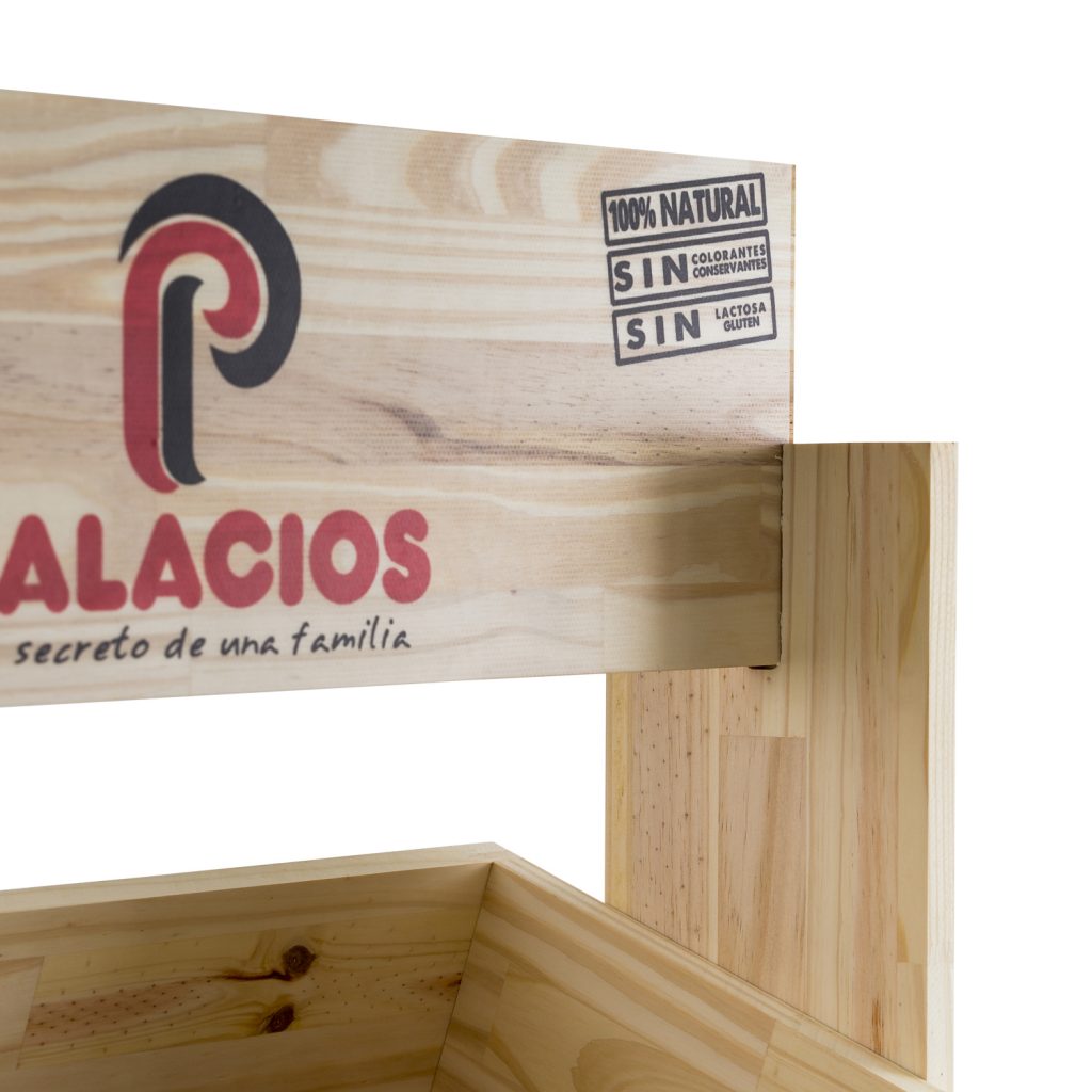 Encaje del cartel, vinilado con papel transparente