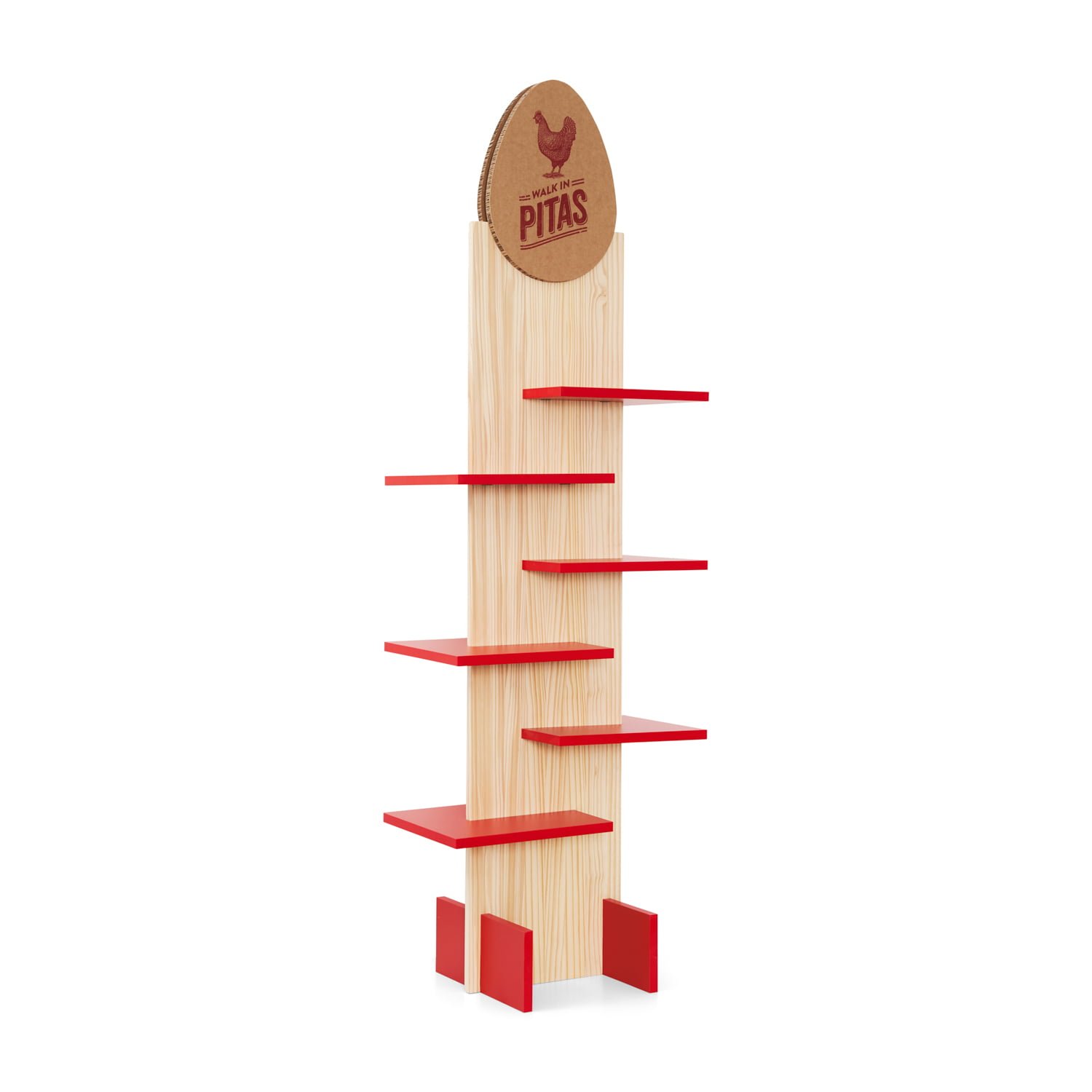 Expositor para zapatillas