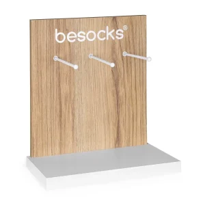 Expositor de sobremesa en madera - Artesanias Oviedo