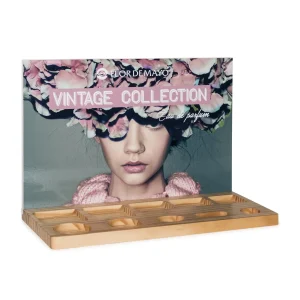 Expositor de sobremesa para productos de belleza - Artesanias Oviedo